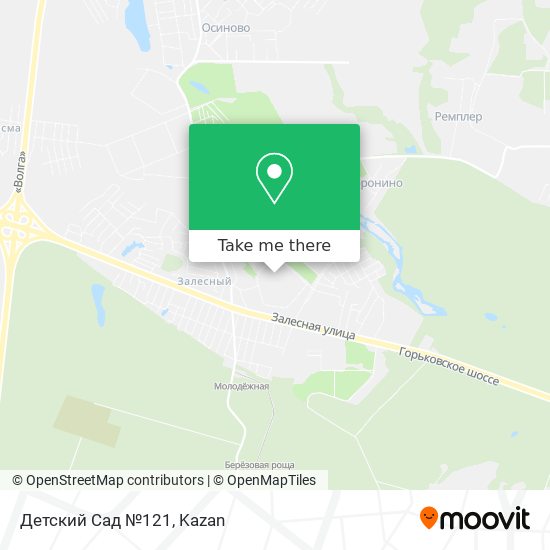 Детский Сад №121 map