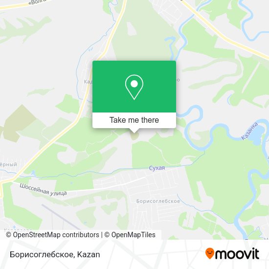 Борисоглебское map