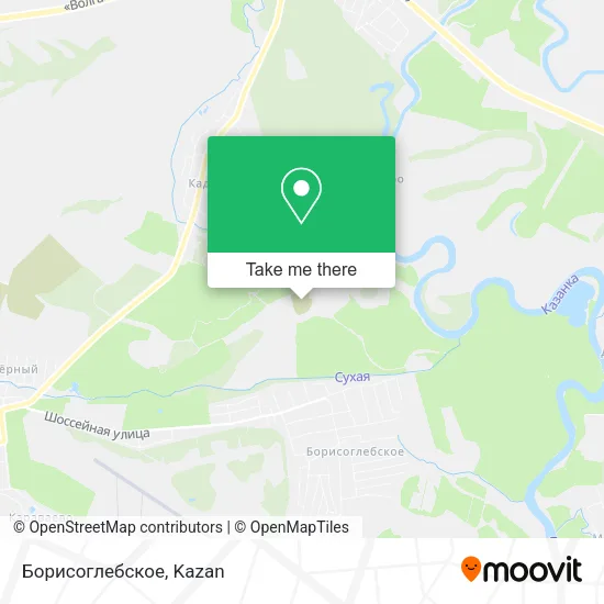 Борисоглебское map