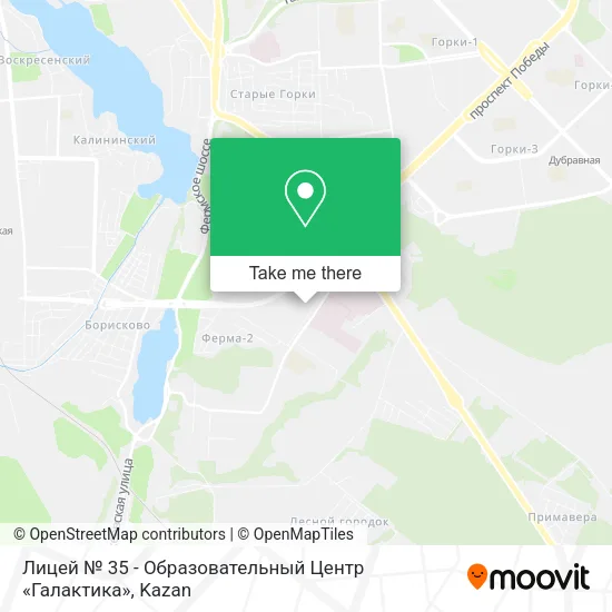 Лицей № 35 - Образовательный Центр «Галактика» map