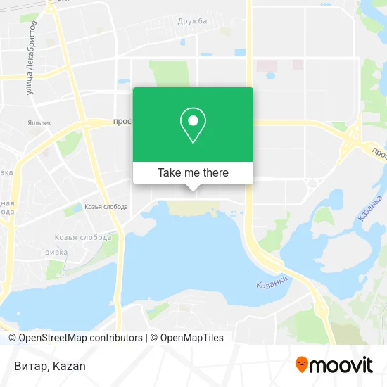 Витар map