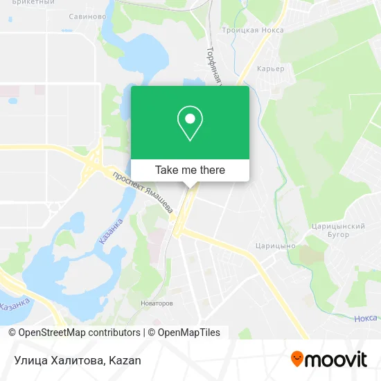 Улица Халитова map