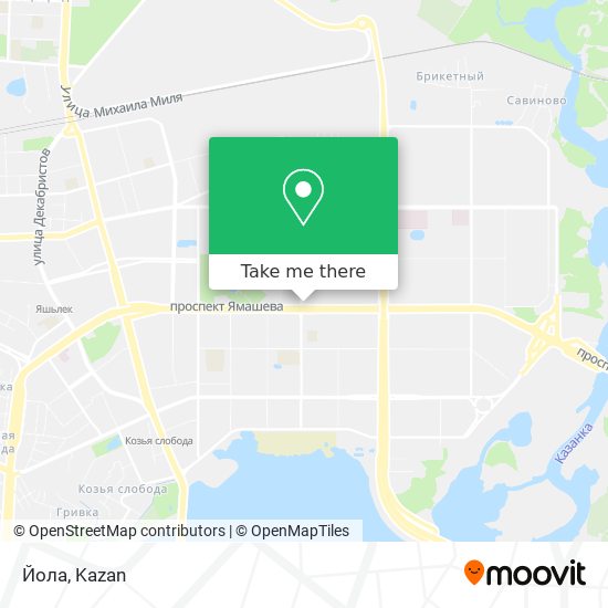 Йола map