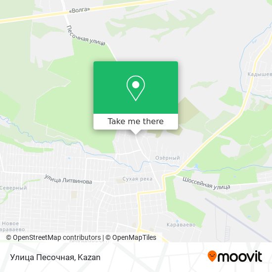 Улица Песочная map