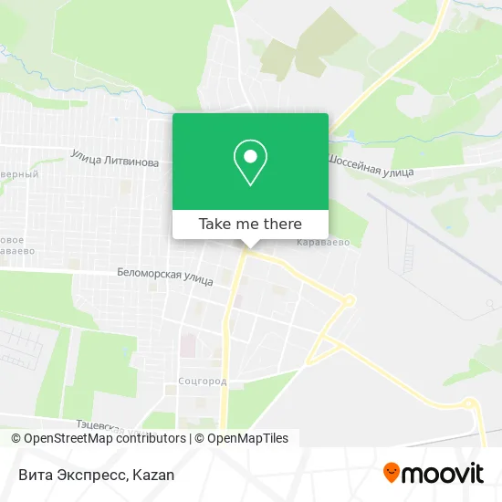 Вита Экспресс map