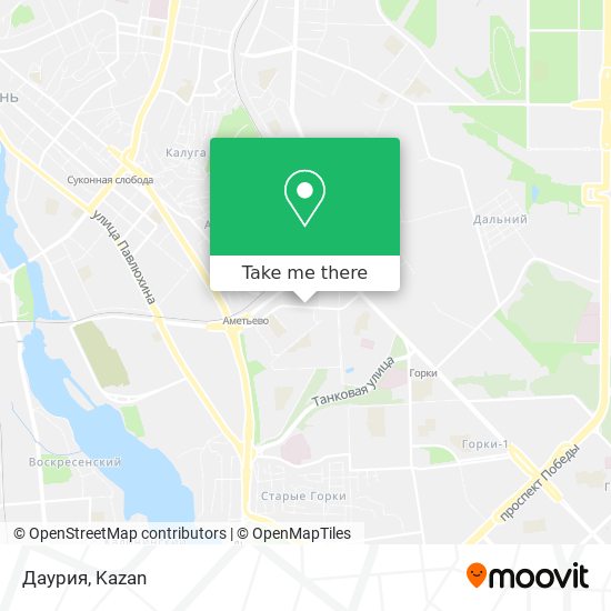 Даурия map