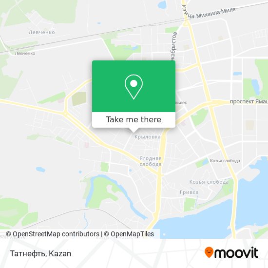 Татнефть map
