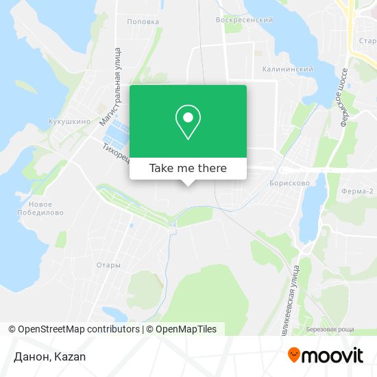 Данон map