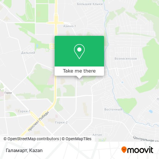 Галамарт map