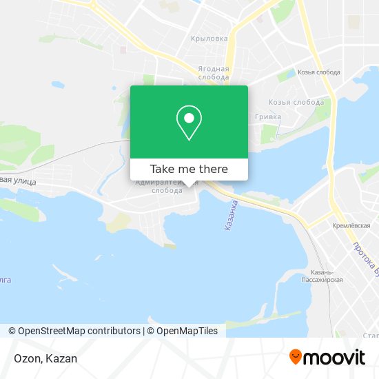 Ozon map