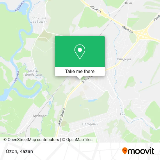 Ozon map