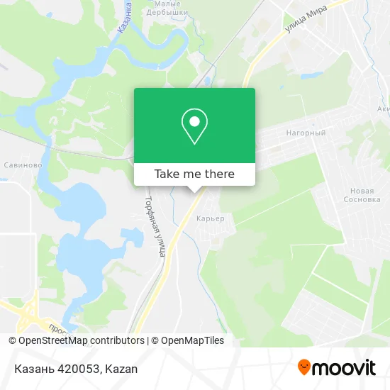 Казань 420053 map