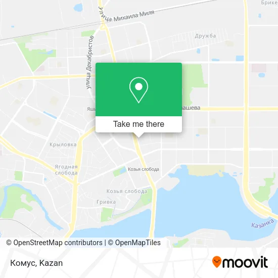 Комус map