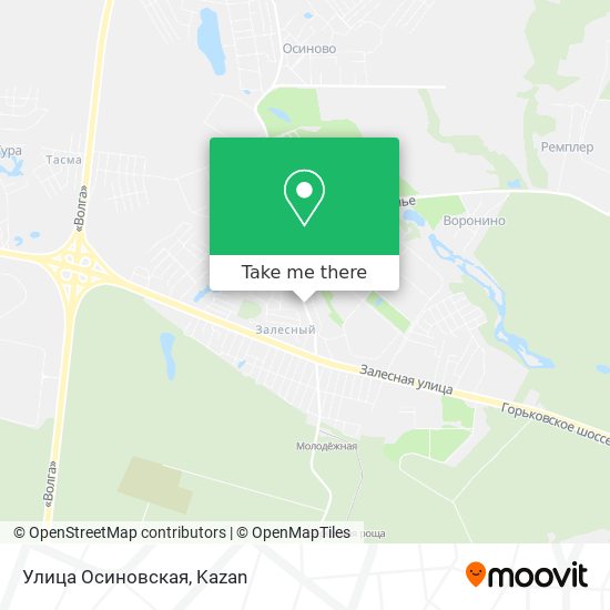 Улица Осиновская map