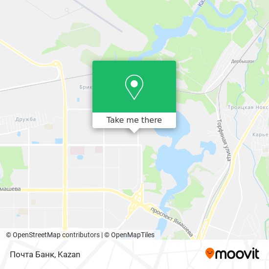 Почта Банк map
