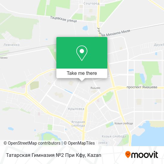 Татарская Гимназия №2 При Кфу map