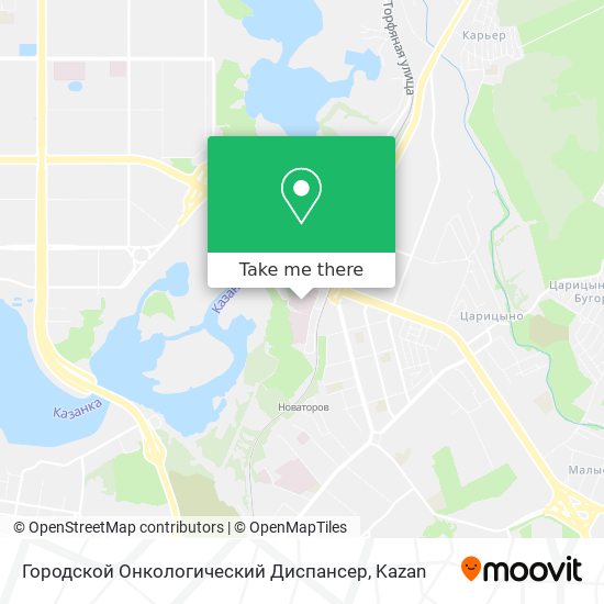 Городской Онкологический Диспансер map