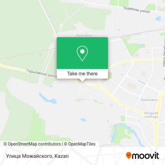 Улица Можайского map