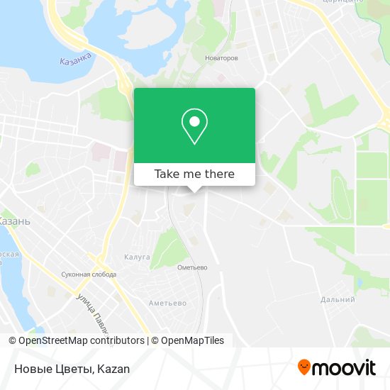 Новые Цветы map