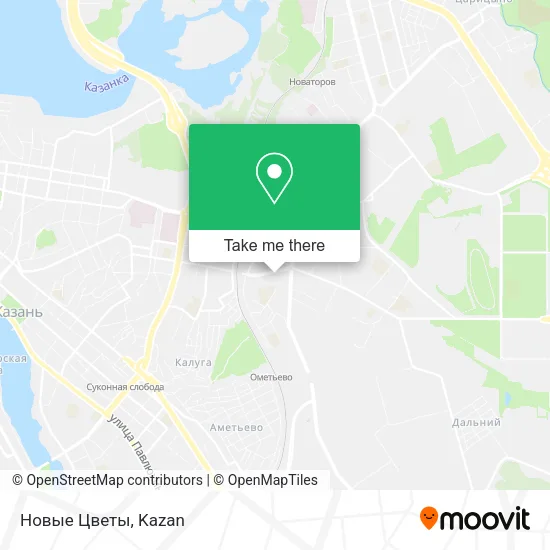 Новые Цветы map
