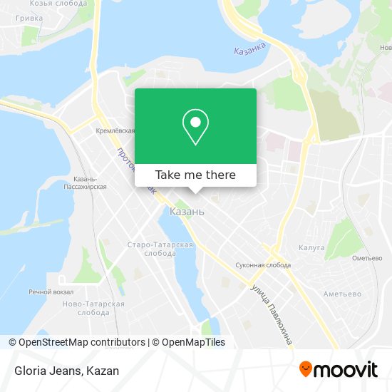 Gloria Jeans map