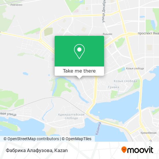 Фабрика Алафузова map