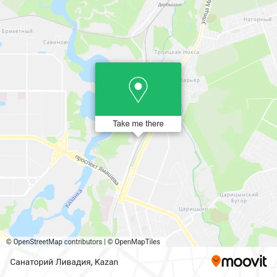 Санаторий Ливадия map