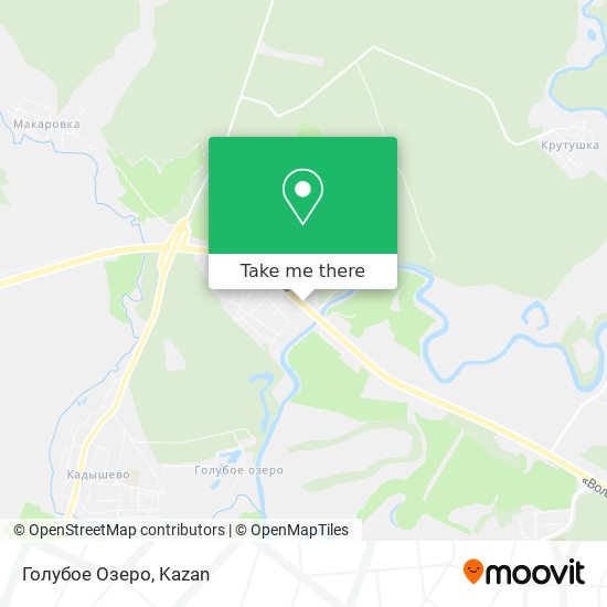 Голубое Озеро map