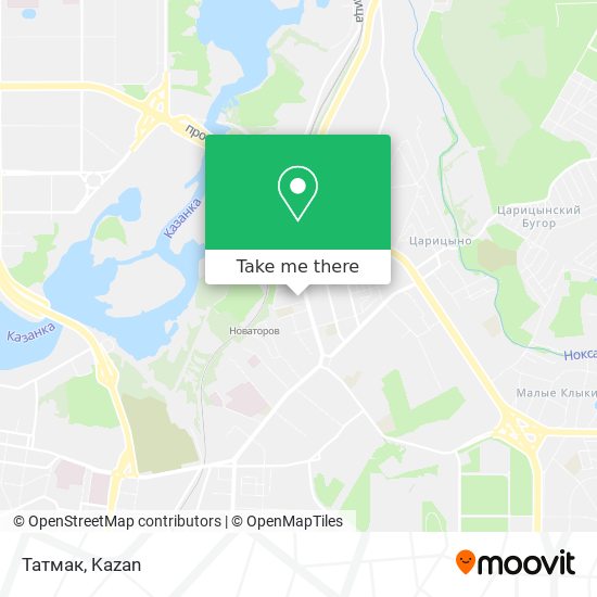 Татмак map