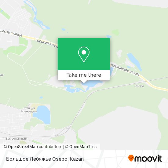 Большое Лебяжье Озеро map