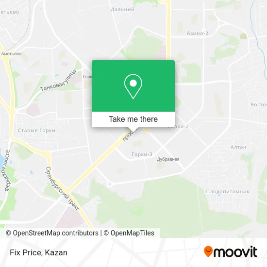 Fix Price map