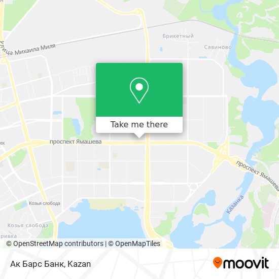 Ак Барс Банк map