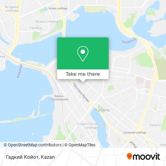 Гадкий Койот map