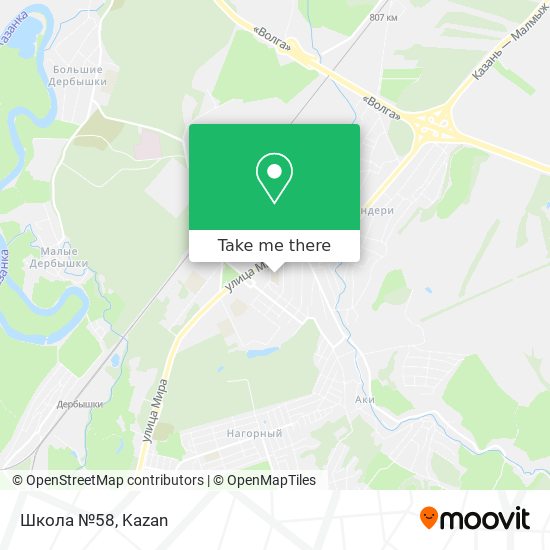 Школа №58 map