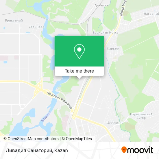 Ливадия Санаторий map