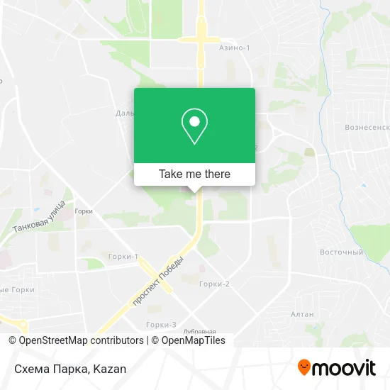 Схема Парка map
