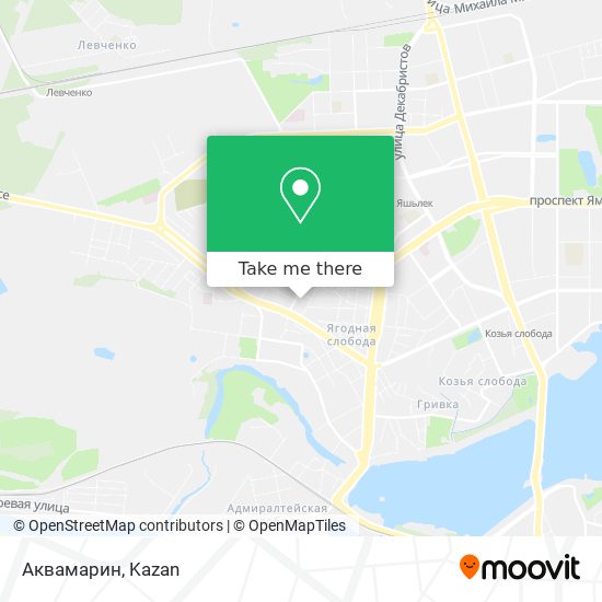 Аквамарин map