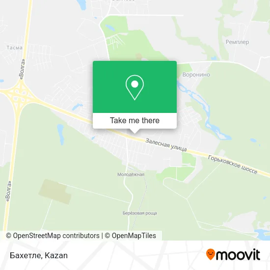 Бахетле map
