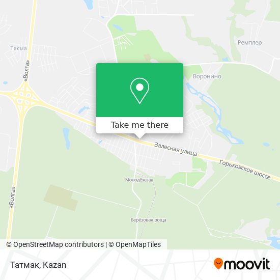 Татмак map