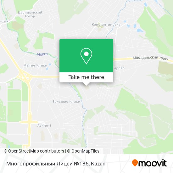 Многопрофильный Лицей №185 map