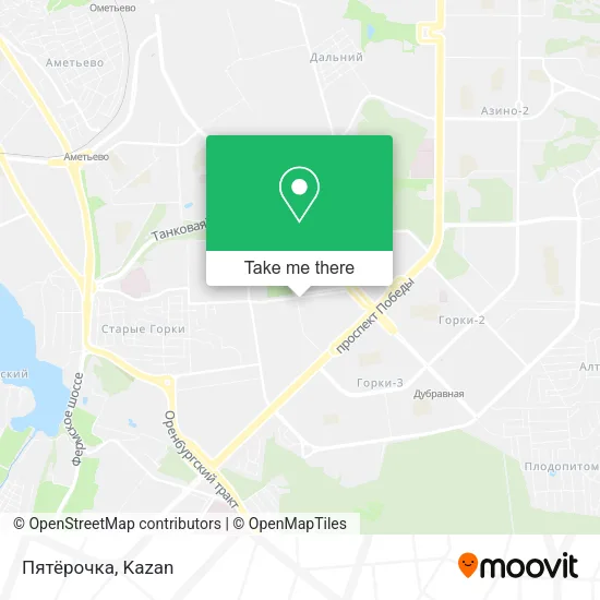 Пятёрочка map