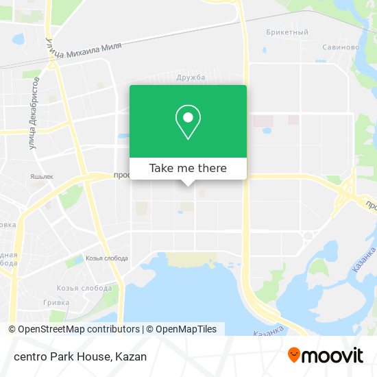 centro Park House map