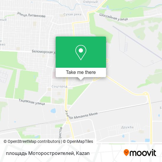 площадь Моторостроителей map