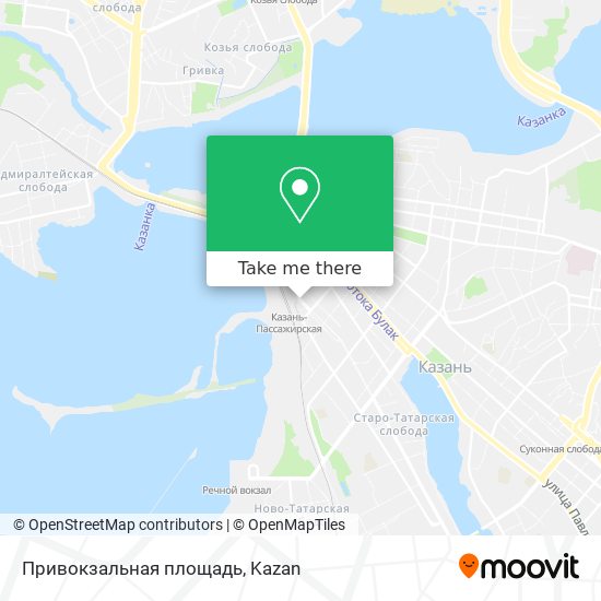Привокзальная площадь map