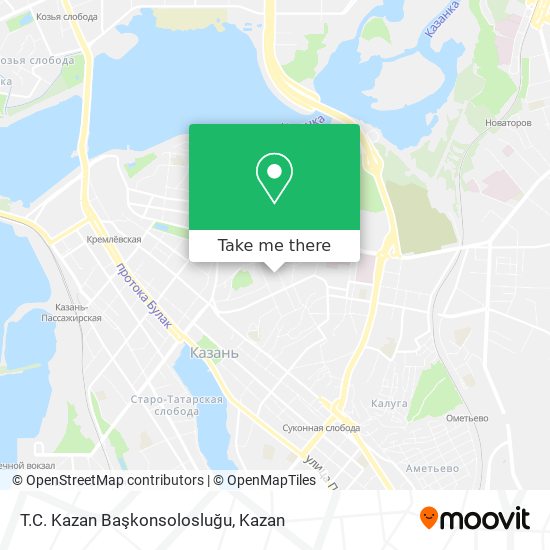 T.C. Kazan Başkonsolosluğu map