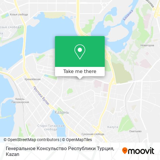 Генеральное Консульство Республики Турция map
