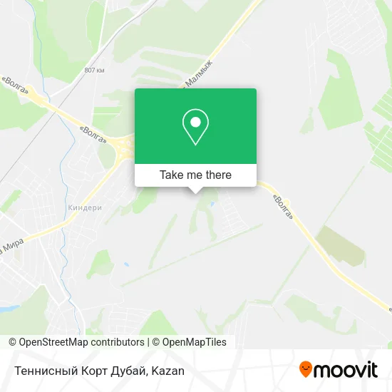 Теннисный Корт  Дубай map