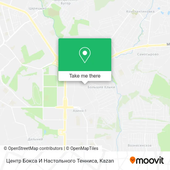Центр Бокса И Настольного Тенниса map