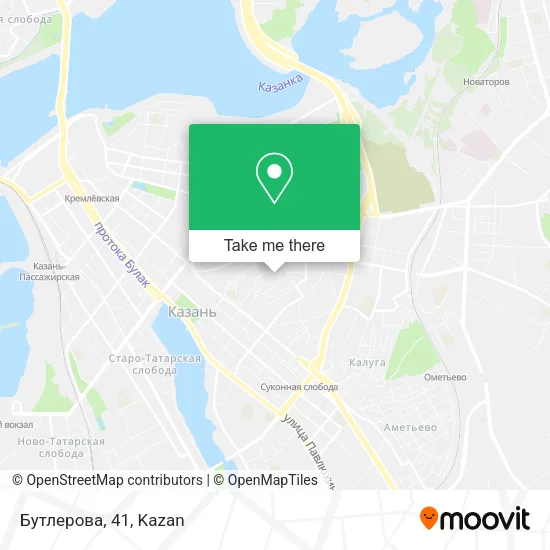 Бутлерова, 41 map