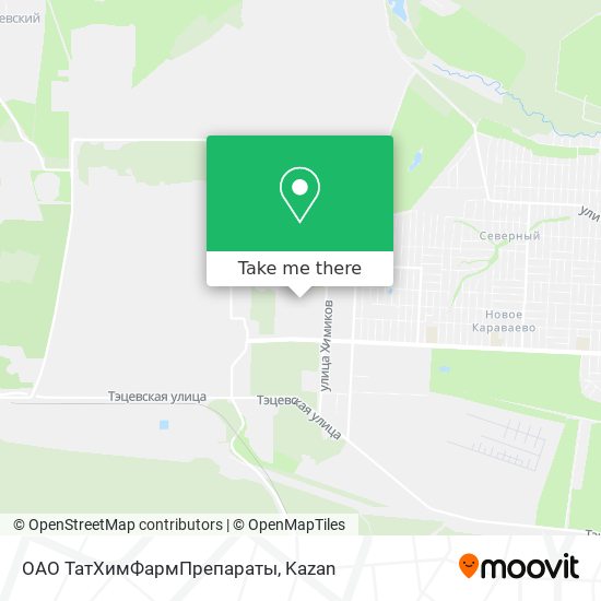 ОАО ТатХимФармПрепараты map